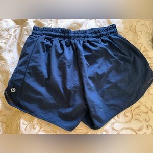 Lululemon Athletic navy blue shorts